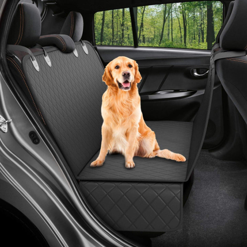 dog car seat cover with mesh window