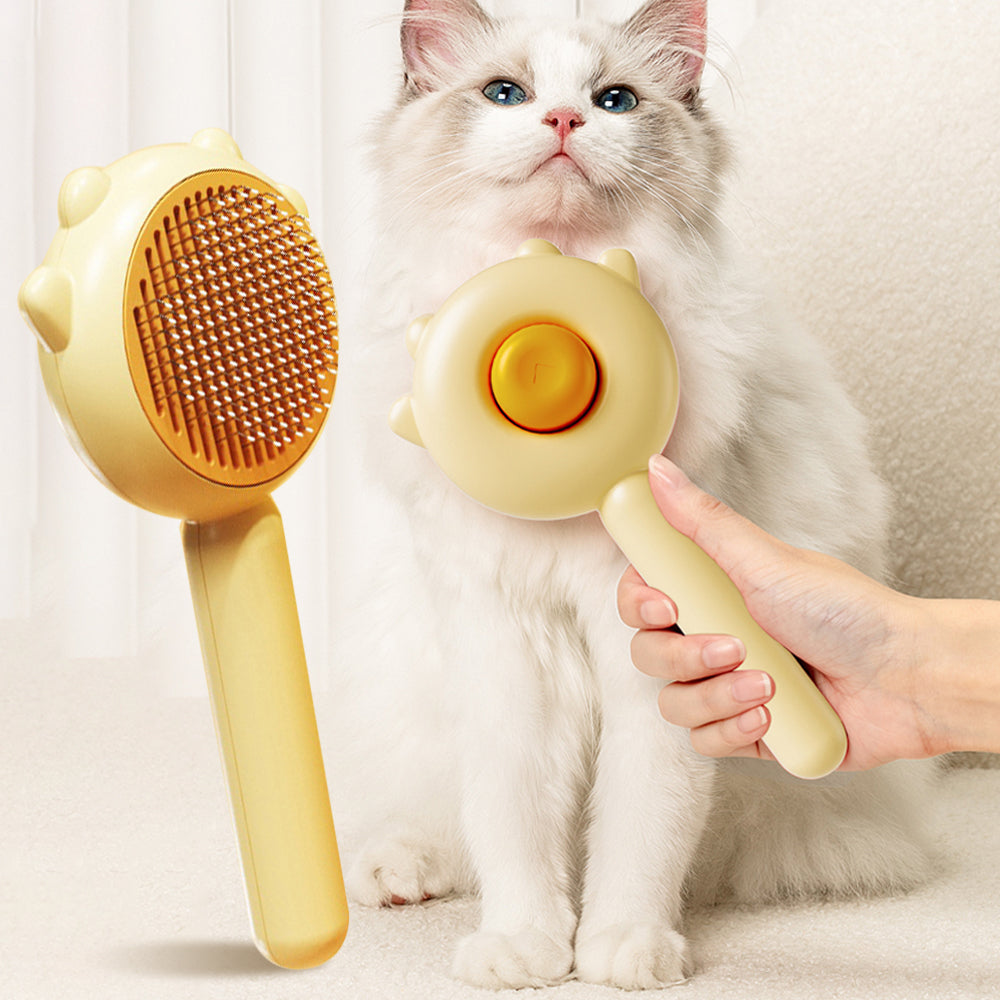 pet grooming massage comb Pet Massage & Hair Removal Grooming Comb