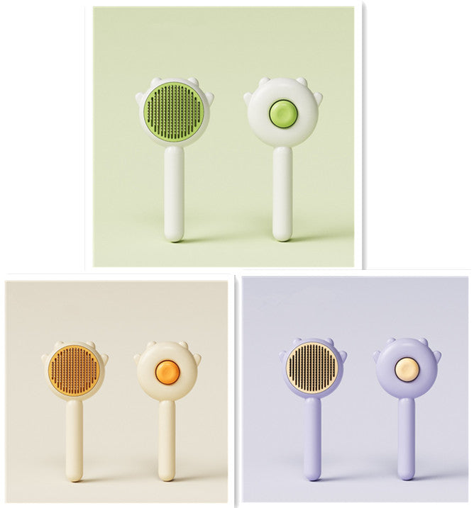 pet grooming massage comb Pet Massage & Hair Removal Grooming Comb