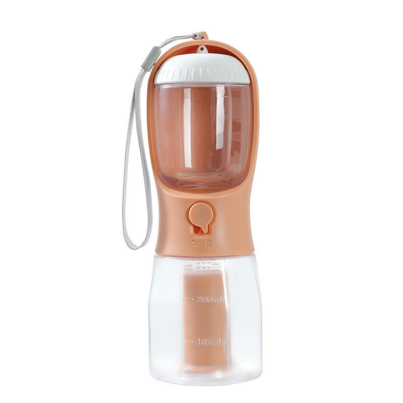3-in-1 Portable Pet Water Bottle &amp; Food Container