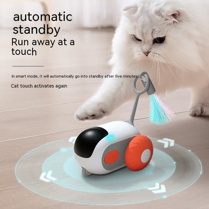 interactive cat chase car