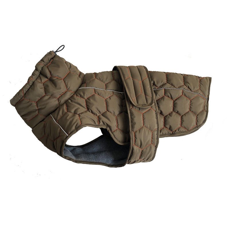winter dog jacket
