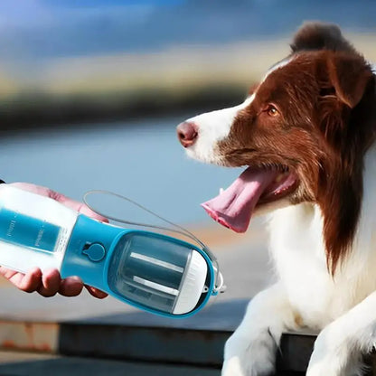 3-in-1 Portable Pet Water Bottle &amp; Food Container