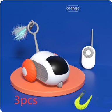 interactive cat chase car