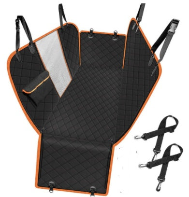 dog car seat cover with mesh window