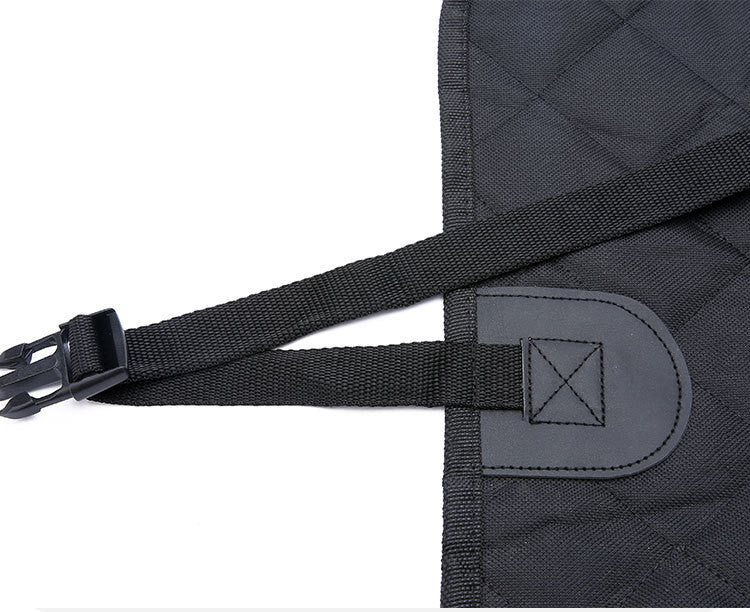 dog car seat cover with mesh window