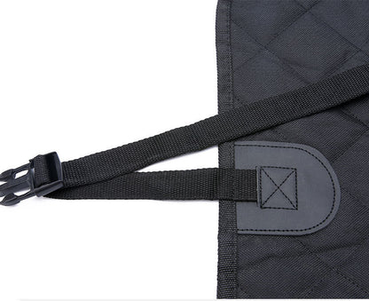 dog car seat cover with mesh window