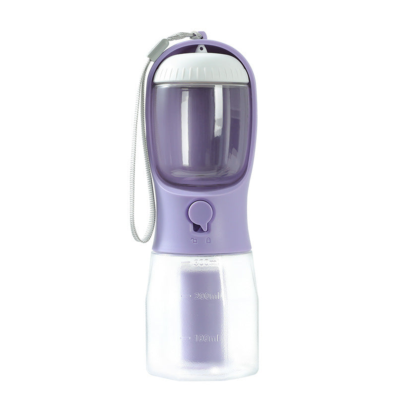 3-in-1 Portable Pet Water Bottle &amp; Food Container