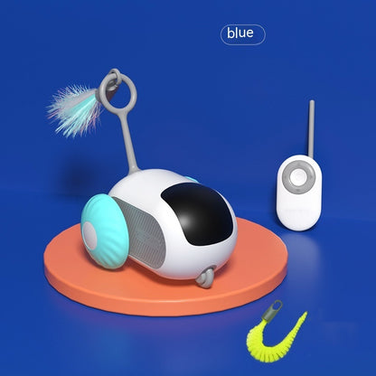 interactive cat chase car