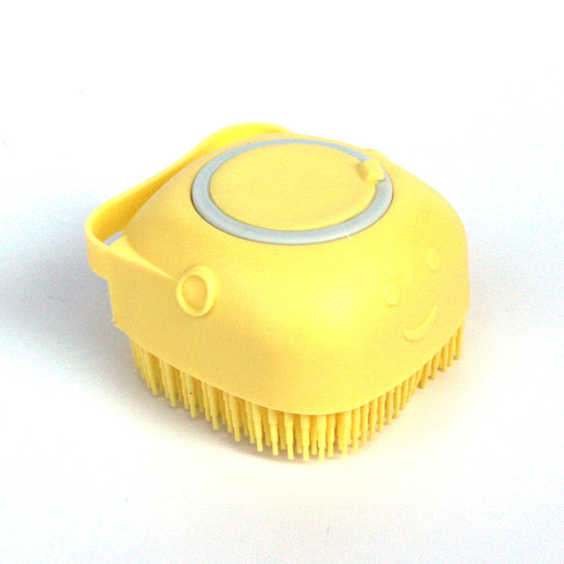 Silicone Pet Bath &amp; Massage Grooming Brush
