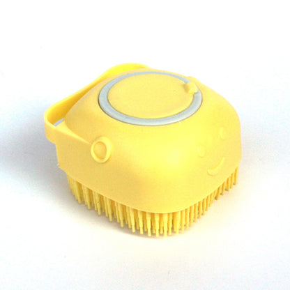 Silicone Pet Bath &amp; Massage Grooming Brush