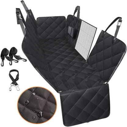 dog car seat cover with mesh window