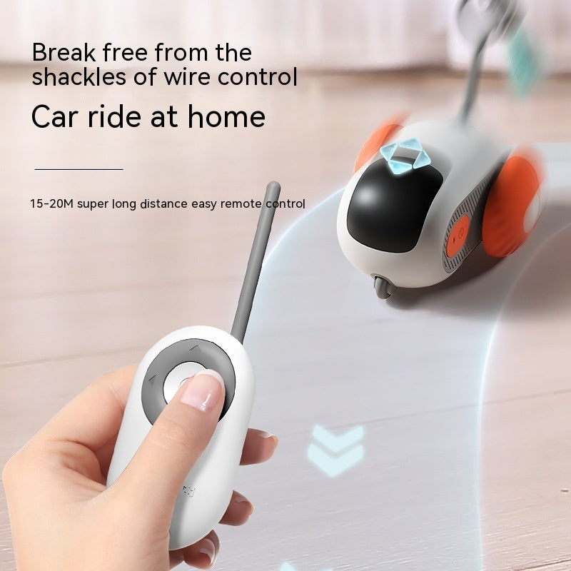 interactive cat chase car