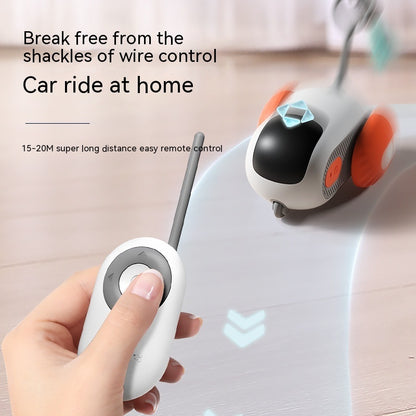 interactive cat chase car