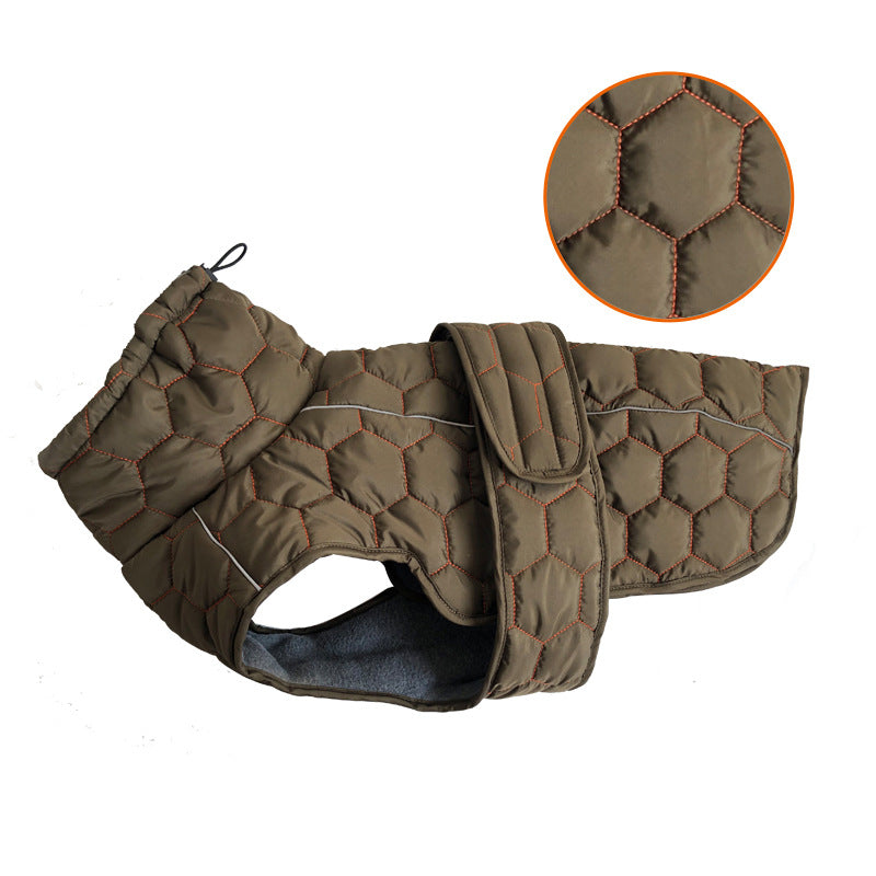 winter dog jacket