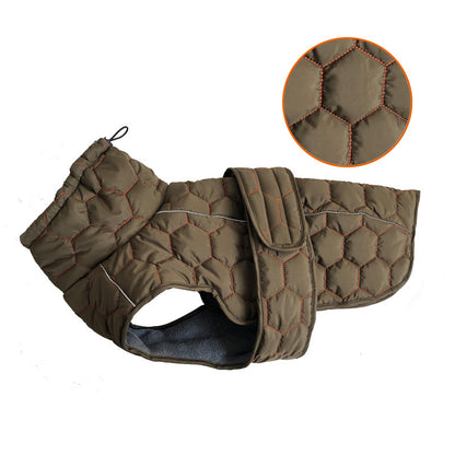 winter dog jacket