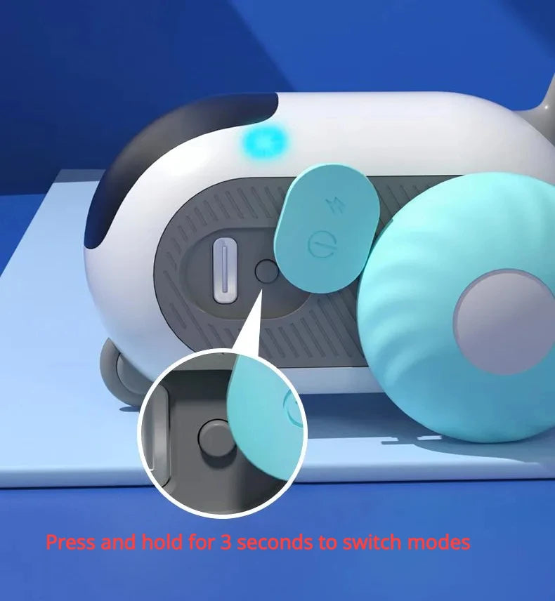 interactive cat chase car